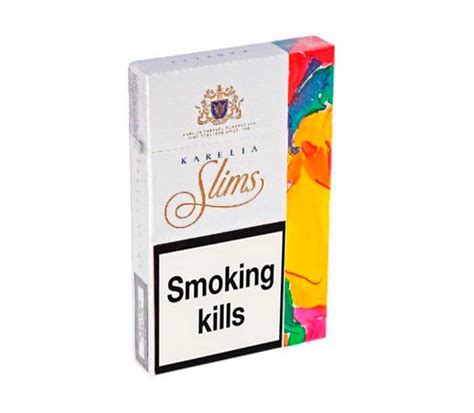 1 Cartons = 10 box = 200 <b>cigarettes</b>. . Karelia slims cigarettes usa
